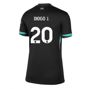 Liverpool Diogo Jota #20 Dámské Venkovní Dres 2024-25 Krátký Rukáv